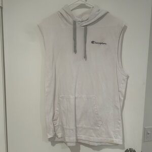 Men’s large champion tank top hoodie